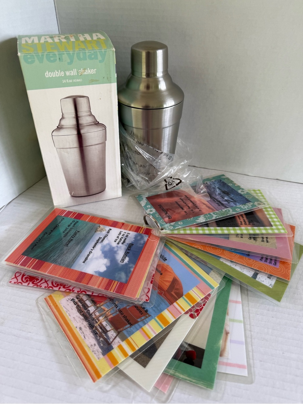 Martha Stewart Stainless Steel Double Wall Shaker - Silver